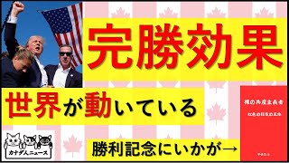 11.7 完勝効果がすでに続々と出てきている