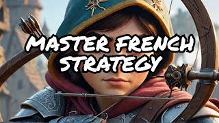 French match winning strategy in Age of Empires IV Season 9!