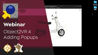 Webinar | Object2VR 4 | Adding Popups