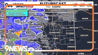 Colorado Weather | Brutal temps this morning, heavy mountain snow starts tonight