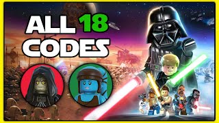 All 18 Cheat Codes - LEGO STAR WARS: The Skywalker Saga