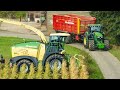 Mais 2024 | Krone BiG X 630 | 2x John Deere 6215R + Schuitemaker | Nikkels