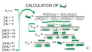 NUMERICAL 4(a): MULTIPLE CORRELATION