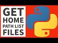 Python Programming - Get Desktop Path - List Files 2023