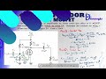 operaciÓn de un amplificador con e mosfet cálculos para hallar el voltaje de salida fácil