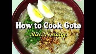 Goto (Rice Porridge)