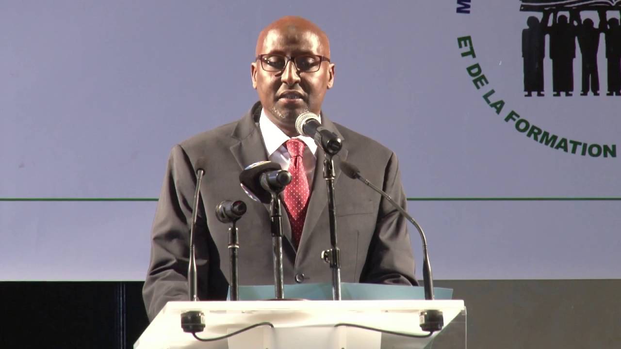 Le Discours Du MENFOP SE Moustapha Mohamed Mahamoud Lors De La ...