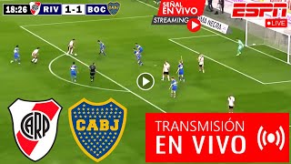 En Vivo: River Plate vs. Boca Juniors, Ver Partido River vs. Boca CUARTOS DE FINAL 2024 hoy