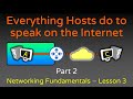 Everything Hosts do to speak on the Internet - Part 2 - Networking Fundamentals - Lesson 3