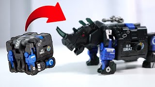 MAINAN ROBOT KOTAK BISA JADI BADAK | 52TOYS BEASTBOX BLUE ARMOR UNBOXING