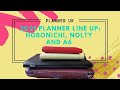 My Planner Line Up 2021 - Hobonichi, Nolty, A6 - Planner UK