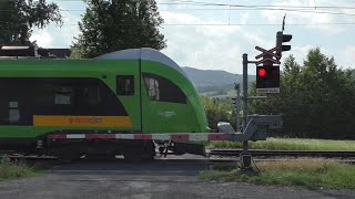 Železniční přejezd Děčín - Boletice nad Labem #2 3.8. 2024 Czech railroad crossing