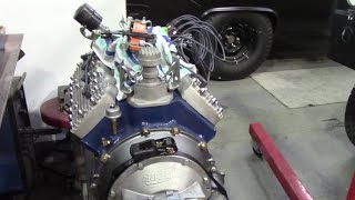 Flathead Ford With a Tremac Tranny To Be Installed in a 48 Ford Pickup