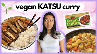 🌱VEGAN japanese KATSU CURRY 🍛 recipe !!