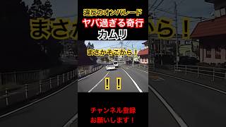 【⚠️まさに奇行】ヤバ過ぎる運転のカムリ【信号無視・右折違反】