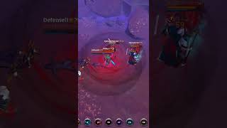 Chamei um desconhecido pro 2 VS 3| Albion Online #shorts #albiononline