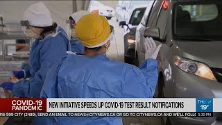 New initiative speeds up COVID-19 test result notifications