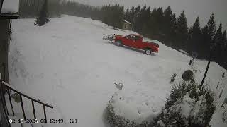 plowing snow....and have a snow storm duluth mn....