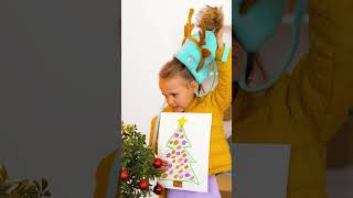 DIY Christmas Tree For Your Kids! || Smart Parenting Hacks And Crafts by A PLUS SCHOOL #Shorts