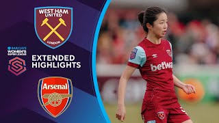 West Ham vs. Arsenal : Extended Highlights | BWSL | CBS Sports Attacking Third