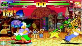 [MUGEN 2012] Teenage Mutant Ninja Turtles vs. The Simpsons