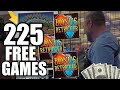 MY Biggest JACKPOT EVER on KILIMANJARO! 225 FREE GAMES! NONSTOP RETRIGGERS High Limit Slot Play