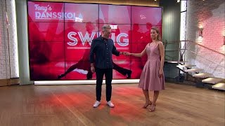 Lär dig dansa swing i Tony’s dansskola! - Nyhetsmorgon (TV4)