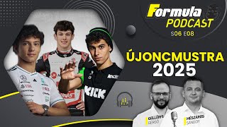 Podcast: A 2025-ös F1-es újoncok