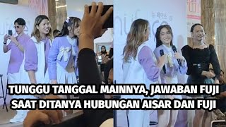 Jawaban fuji bikin baper ibu ibu saat ditanya hubungan fuji dan aisar