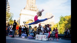 Ballerina Crashes NYC Street Performance in 10 Minute Photo Challenge