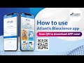 How to use Atlantis Bioscience app.