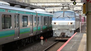 2020/10/18 JR Freight: Cargo Train by EF66 101 at Matsudo