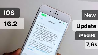 IOS 16 Update for iPhone 7,6s  || How to install ios 16 in iPhone 7