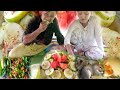 At Field Eating Plan Rice With Cucumber King Chilly Salad's |Seb Naga Family|