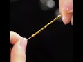 chow tai fook sparkle bungee dance gold necklace gold jewelry jewelry fashion glitter