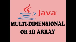 MULTI DIMENSIONAL ARRAY IN JAVA (URDU / HINDI)
