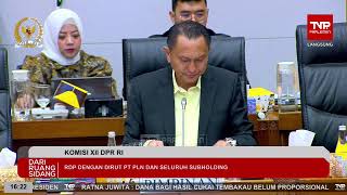 BREAKING NEWS - KOMISI XII DPR RI RDP DENGAN DIRUT PT. PLN