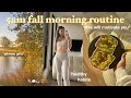 *realistic* 5am fall morning routine 🍂 *this will motivate you* | productive & aesthetic vlog