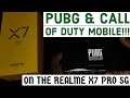 REALME X7 PRO - PUBG TEST | CALL OF DUTY | GENSHIN IMPACT | Dimensity 1000 plus gaming test!!!