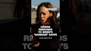Harris Responds To Biden S Garbage Gaffe
