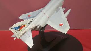 アシェット　航空自衛隊 F-4EJ改 戦闘機 ダイキャスト モデル 1/100 ファントム Ⅱ SUPER PHANTON 第302飛行隊 2001年戦技塗装