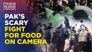 Bankrupt Pakistan Can’t Feed Citizens, Viral On Camera Video Shows Scary Fight For Food