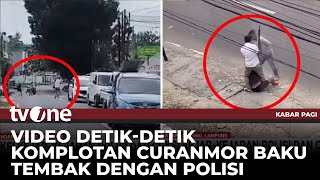 MENCEKAM! Aksi Kejar-kejaran dan Baku Tembak Polisi vs Curanmor | Kabar Pagi tvOne