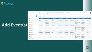 How to Add Events in Faxtor School Management Software🎥