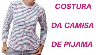 Como Fazer Blusa de Pijama