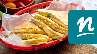 4 sajtos quesadilla 5 perc alatt | Nosalty