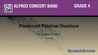 Piedmont Festival Overture by Robert Sheldon - Score & Sound