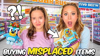 BUYING EVERY MISPLACED ITEM AT FIVE BELOW 😱⁉️🛒 #shopping #challenge #viral #trending #satisfying