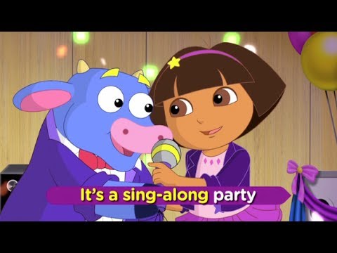 Dora The Explorer : Dora Rocks! Sing-Along Party! - YouTube