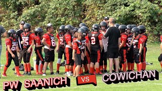 Scrappy PW Saanich Wolverines tested in season opener by talented Cowichan Bulldogs at Copley Park